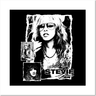 Stevie Nicks Vintage Rock Music Posters and Art